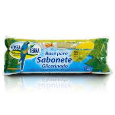 Kit Base Glicerina Transparente e Branca Para Sabonete Nossa terra Premium 4kg